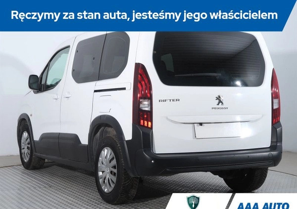 Peugeot Rifter cena 58000 przebieg: 143334, rok produkcji 2019 z Witnica małe 172